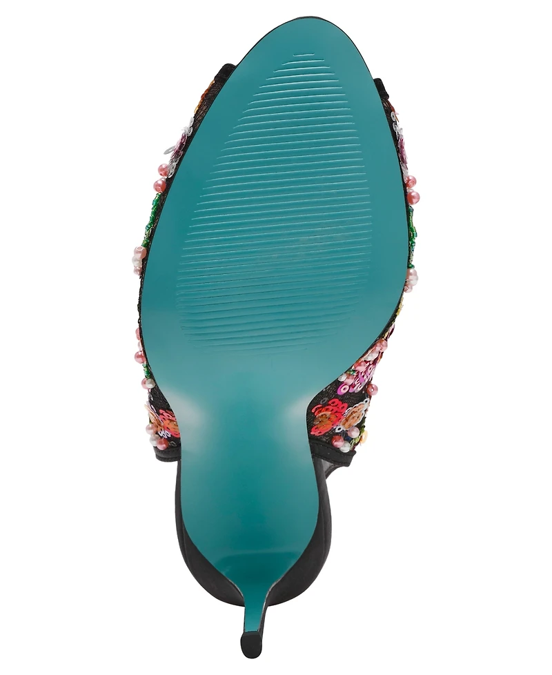 Betsey Johnson Women's Gerri Slingback Evening Sandals