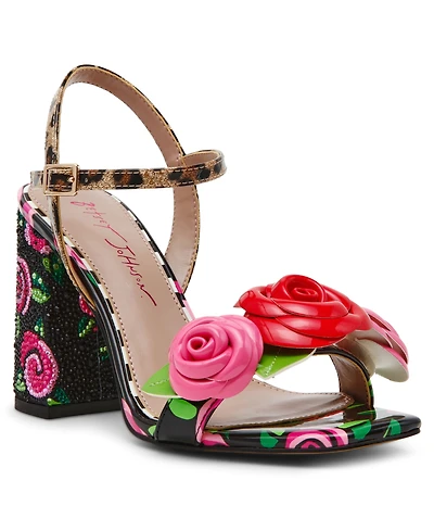 Betsey Johnson Women's Krystle Open Toe Dress Sandals