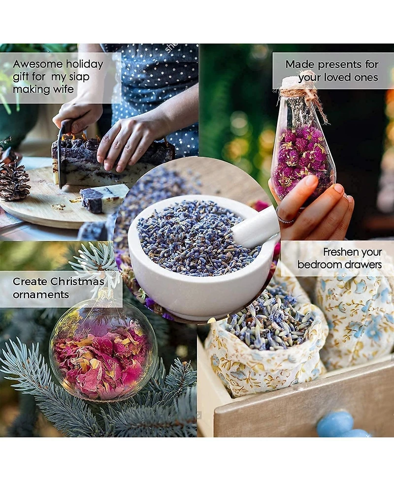 Gnuadz Dried Flower & Herb Set 8-Bag