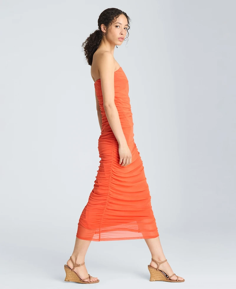 Kenneth Cole Women's Strapless Midi Dress