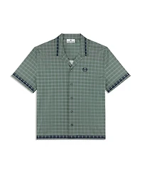 Sergio Tacchini Men's Quadretto Cabana Shirt