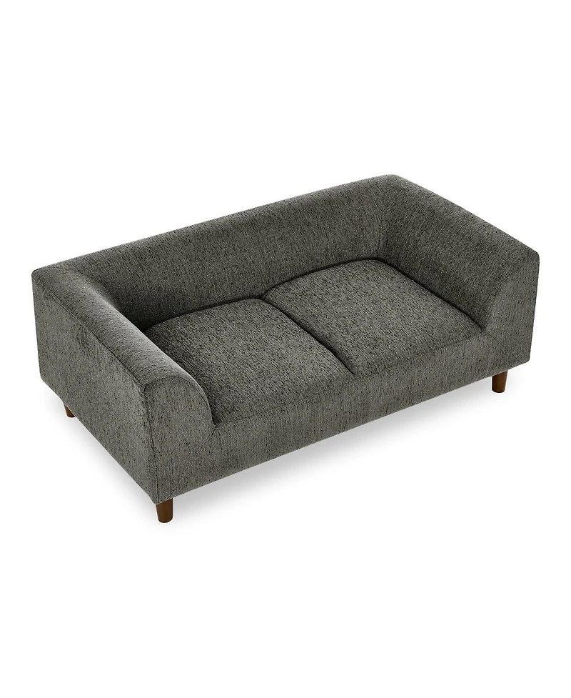 6thdruple Modern Pet Sofa Bed with Armrests and Backrest for Medium Small Breeds
