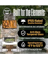 Westinghouse 65" Outdoor Waterproof Smart Tv, 4K Uhd 700 Nits Anti-Glare, Xumo Ps Series, Bluetooth