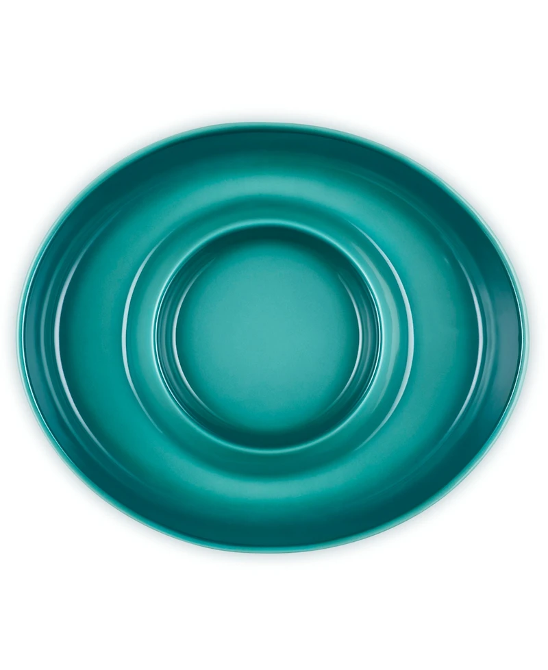 Le Creuset Signature 24 oz. Oval Chip and Dip Platter