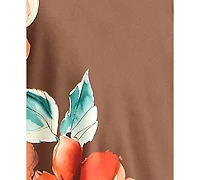Alex & Sophia Juniors' Printed Halter Neck Ball Gown