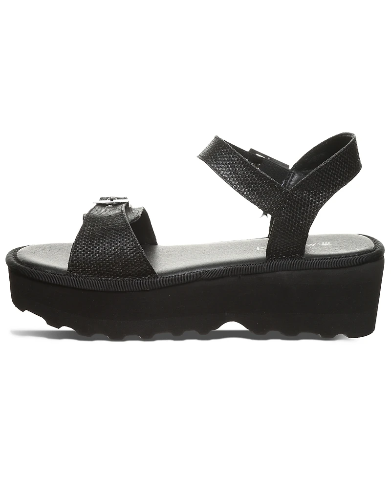 Bearpaw Women's Cassidy Platform Wedge Sandals