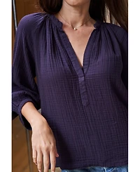 Ocean+Main Women's Gauze Top