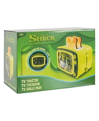 Uncanny Brands Shrek Retro Tv Toaster with Light Up Frame
