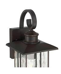 John Timberland Deaver Lantern Outdoor Wall Light