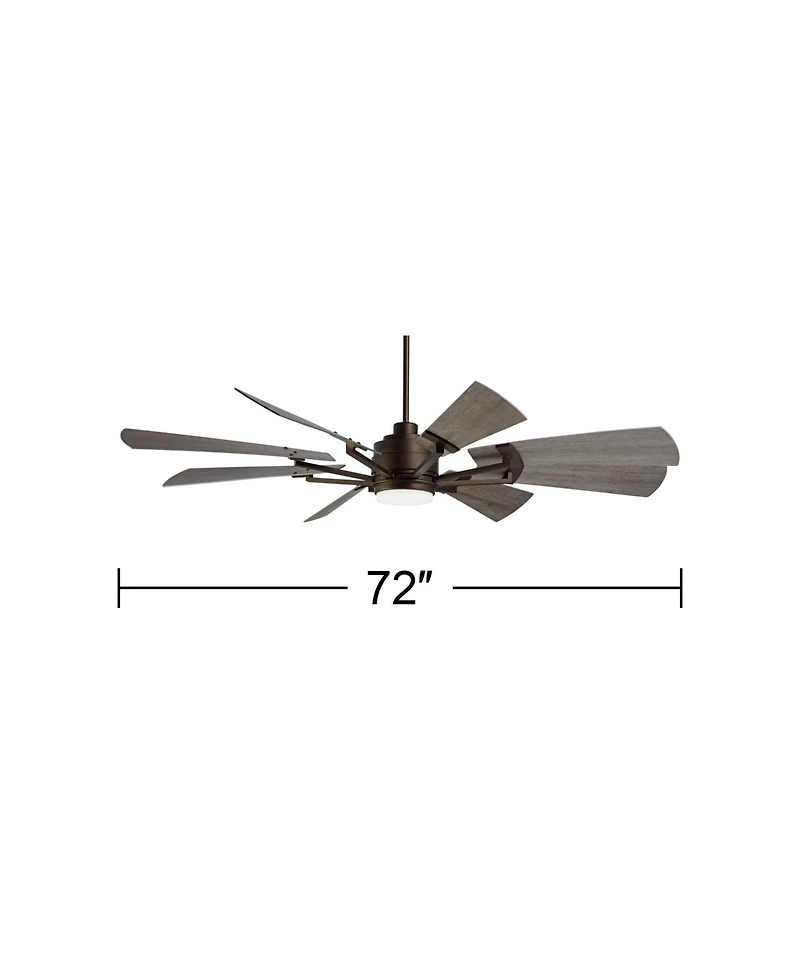 Casa Vieja Windmill Led Ceiling Fan