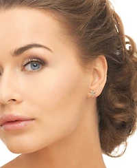 Macy's Diamond Accent 0.01 ct. t. w. Starfish Stud Earrings