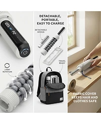 Miko Swift Hands-Free Rolling Percussive Massager for Muscle Recovery, Tension Relief