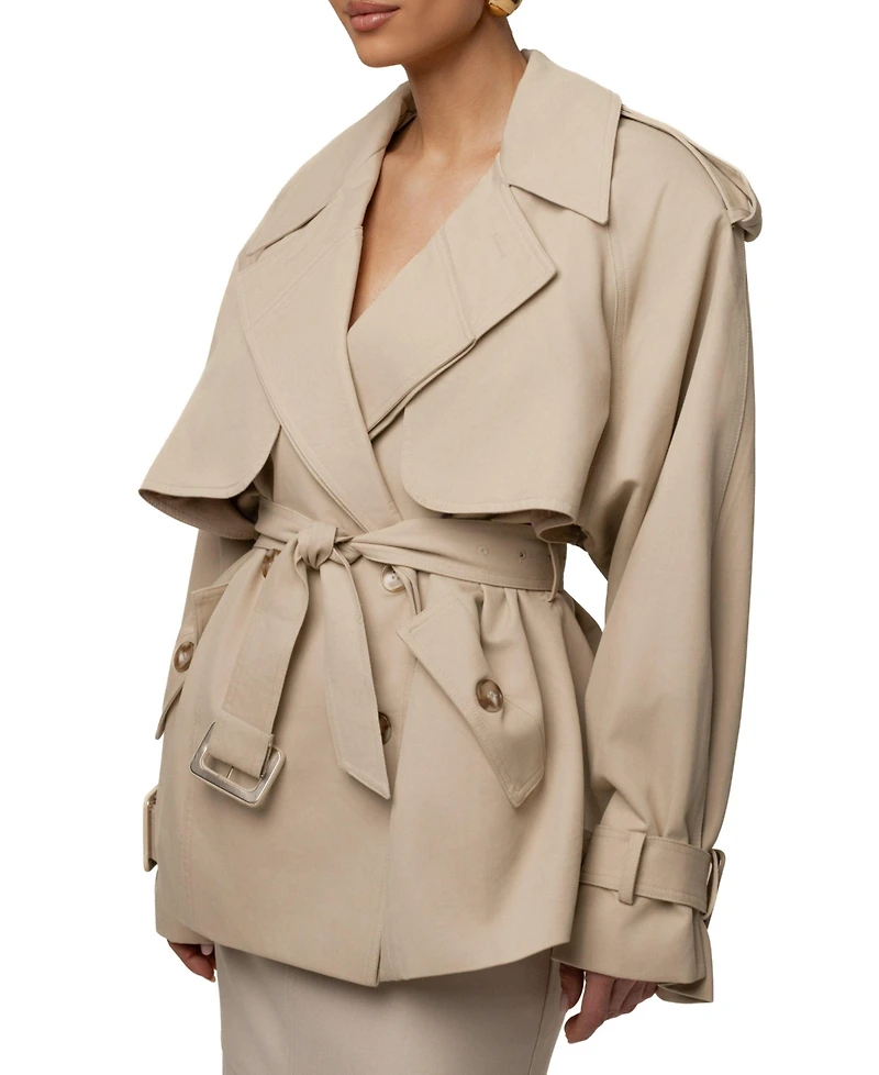 Jluxlabel Women's Classic Oversized Trench