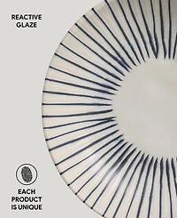 Porto Brasil Elemento Stoneware Salad Bowls, Set of 6