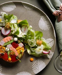 Porto Brasil Seiva Stoneware Dinner Plates, Set of 6