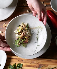 Porto Brasil Campestre Stoneware Salad Bowls, Set of 6