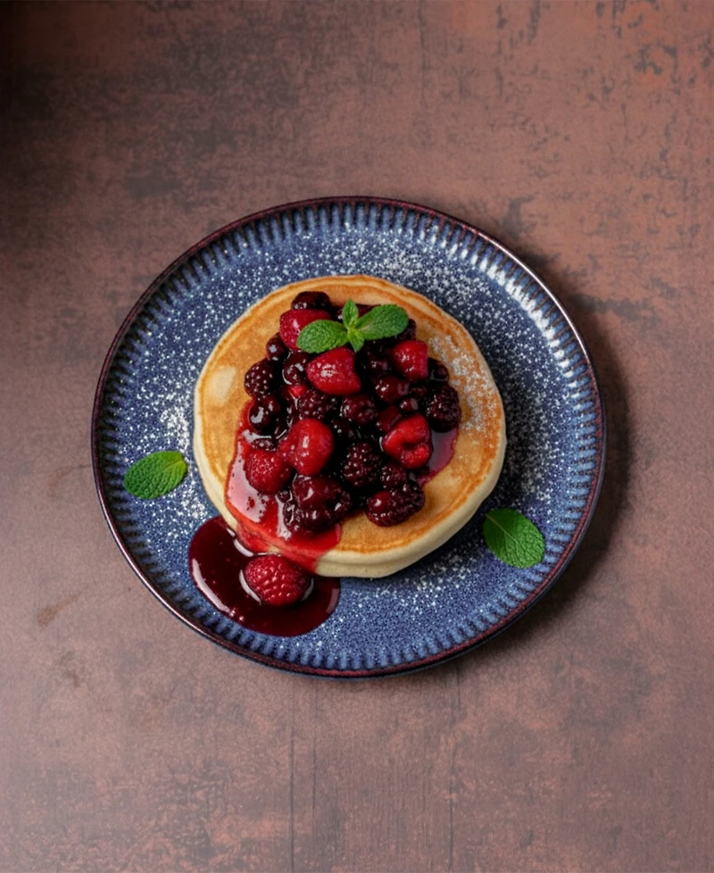 Porto Brasil Stoneware Linhas Dessert Plates, Set of 6