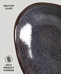 Porto Brasil Stoneware Large Deep Oval Platters, Set of 4