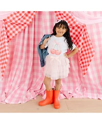 Sweet Wink Big Girls Cherry Cute Short Sleeve T-Shirt