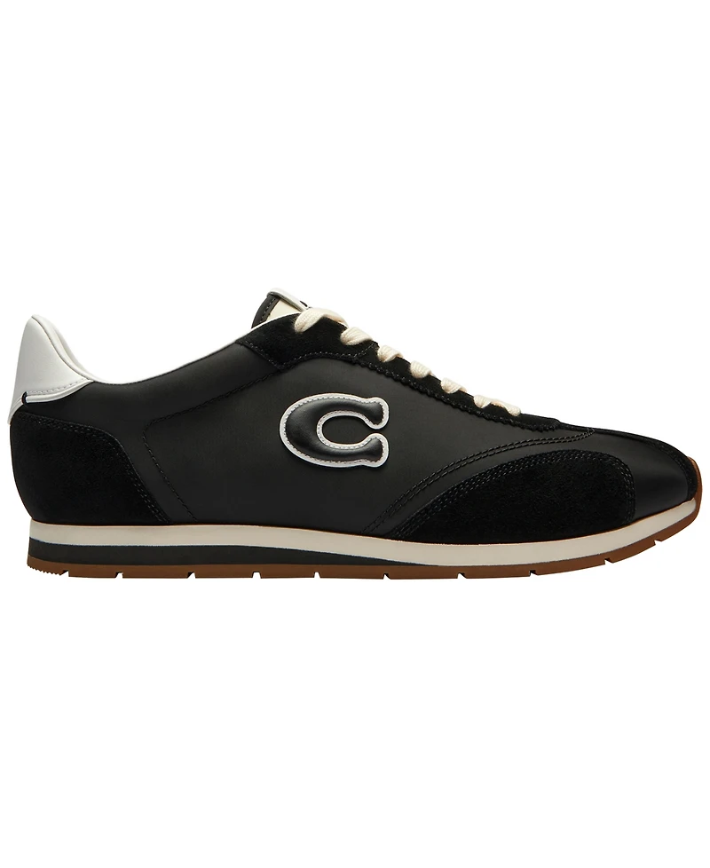 Coach Men's Lace-Up Flat Sneaker