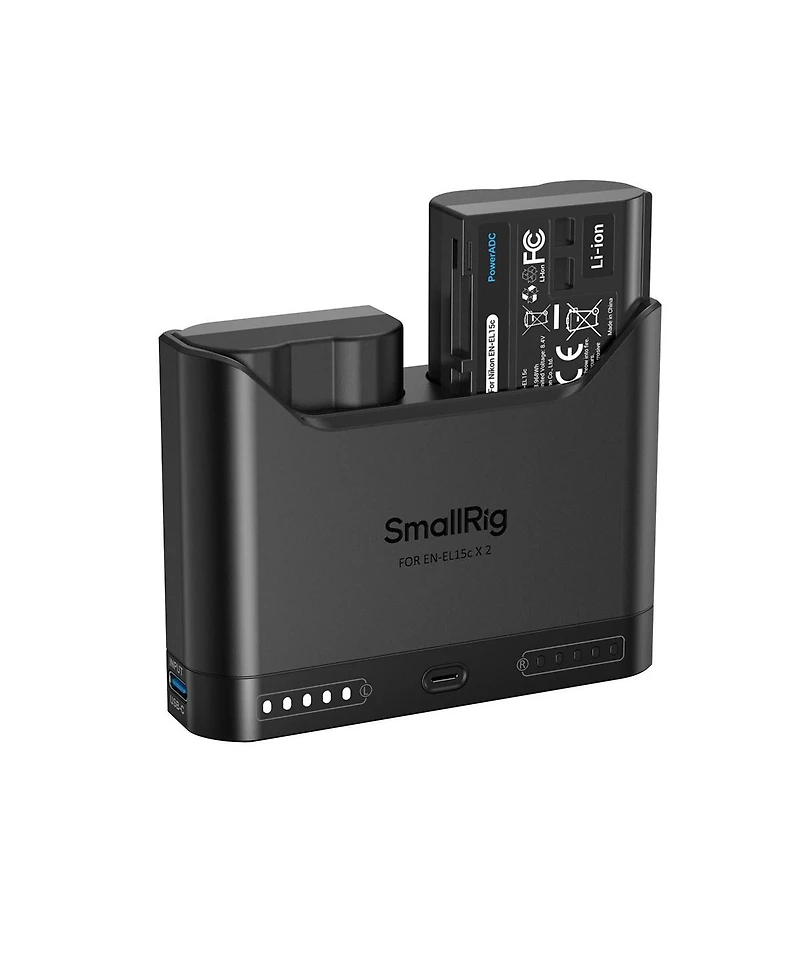 SmallRig 2x En-EL15c 14Wh 7.2V 1940mAh Camera Battery with Dual Charger