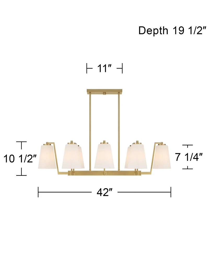 Possini Euro Design Tressel Glass 8-Light Chandelier