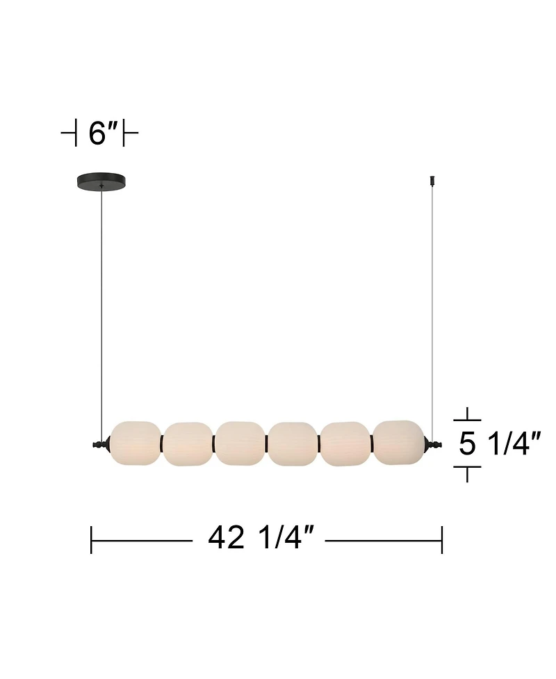 Possini Euro Design Phobos Led Linear Pendant Light