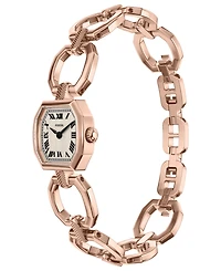 Fossil Women's Harlow Mini Two-Hand Rose Gold-Tone Stainless Steel Watch, 20mm