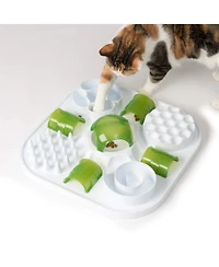 Aronkl Interactive Cat Puzzle Feeder 6 Activities Food Stimulation Exercise Play Natural Abilities