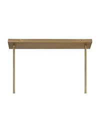 Possini Euro Design Possini Euro Jupiter Glass 5-Light Linear Chandelier