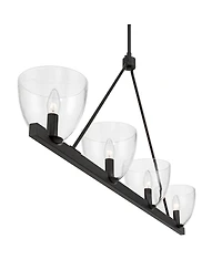Possini Euro Design Ardea 47" Wide 4-Light Linear Island Chandelier