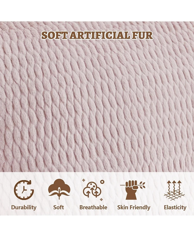 Rainsken Modern Compressible Swivel Accent Chair, 360 degrees Rotating Barrel Chair with Wooden Base for Comfortable Seating in Home and Office