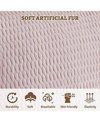 Rainsken Modern Compressible Swivel Accent Chair, 360 degrees Rotating Barrel Chair with Wooden Base for Comfortable Seating in Home and Office