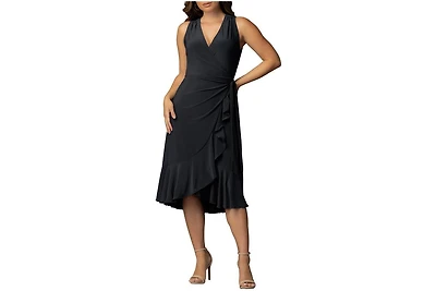 Kiyonna Women's Laguna Sleeveless Wrap Dress