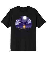 Harry Potter Men's Hogwarts First Year Vibrant Crew Neck Short Sleeve T-shirt