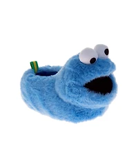 Sesame Street Big Kid Cookie Monster Slippers