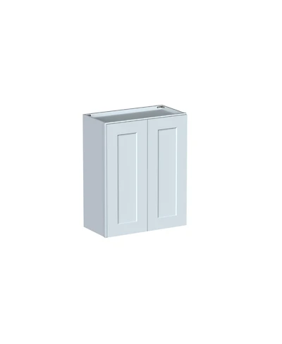 Boyel Living W24" Wall Cabinet with Full Overlay Door for Custom Kitchen or Bathroom
