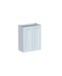 Boyel Living W24" Wall Cabinet with Full Overlay Door for Custom Kitchen or Bathroom