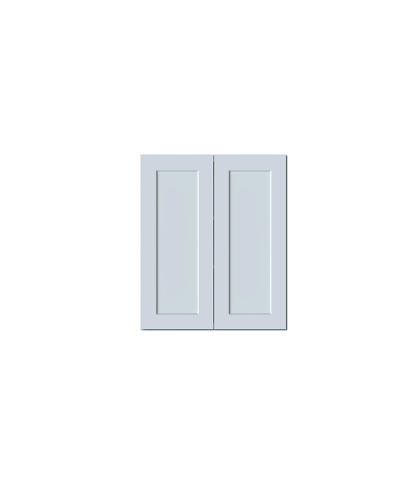 Boyel Living W30" Dove Wall Cabinet with Full Overlay Hdf Door for Custom Kitchen or Bathroom