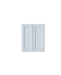 Boyel Living W30" Dove Wall Cabinet with Full Overlay Hdf Door for Custom Kitchen or Bathroom