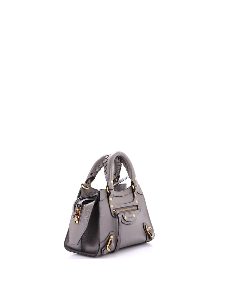 Pre-Owned Balenciaga Mini Neo Classic City Bag Leather