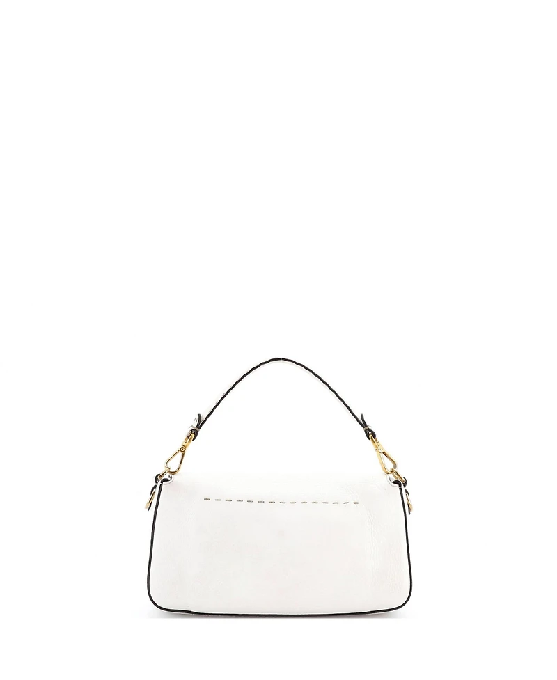 Pre-Owned Fendi Medium Selleria Baguette Nm Bag Leather