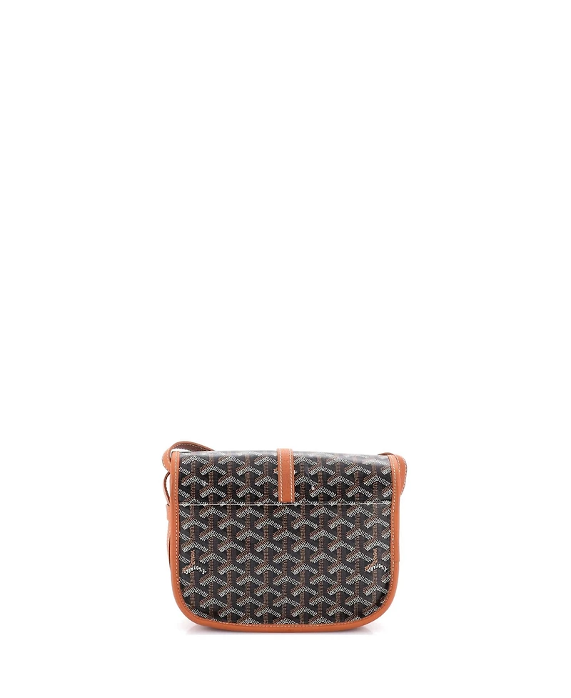Pre-Owned Goyard Pm Belvedere Ii Messenger Bag Coated Canvas
