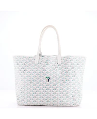 Pre-Owned Goyard Pm Saint Louis Tote Claire Voie Coated Canvas