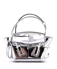 Pre-Owned Bottega Veneta Mini Arco Bag Maxi Intrecciato Leather
