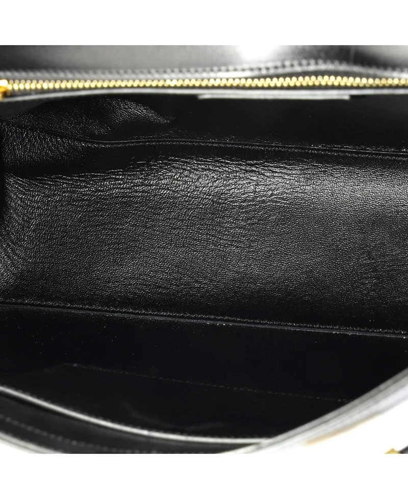 Pre-Owned Saint Laurent Medium Manhattan Top Handle Flap Bag Leather