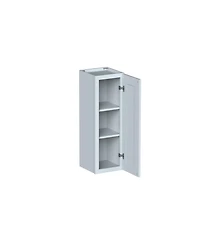 Boyel Living W12" x H36" Full Overlay Glass Cabinet Door for Custom Wall Cabinetry