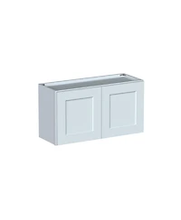 Boyel Living W33" Short Wall Cabinet with Full Overlay Hdf Door for Custom Kitchen or Bathroom