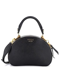 Pre-Owned Prada Medium Sidonie Convertible Bowler Bag Saffiano Leather