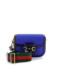 Pre-Owned Gucci Mini Horsebit 1955 Shoulder Bag Wool
